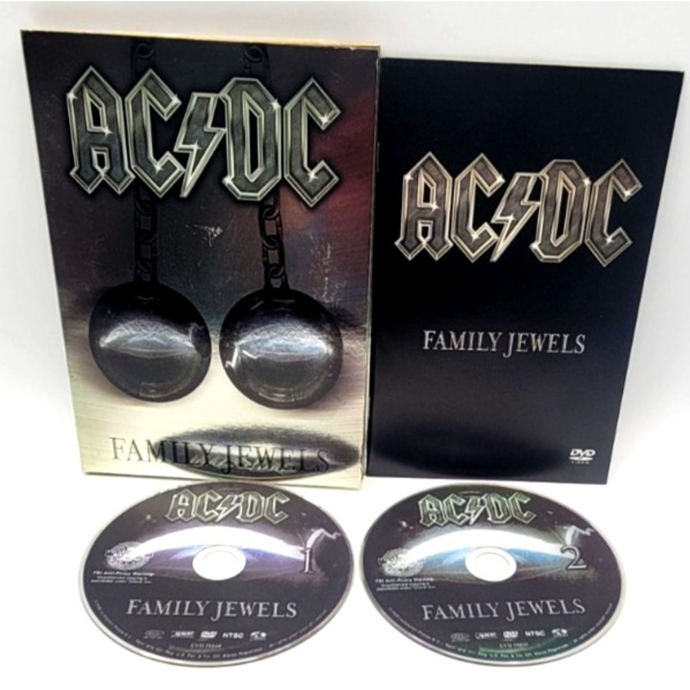 AC/DC  Family Jewels‎ DVD 2-Disc Set with Booklet